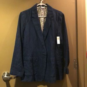 NWT Old Navy Linen Blazer